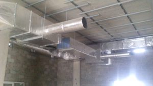Монтаж воздуховодов систем вентиляции