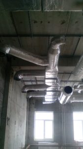  система вентиляции на Рязанском Нефтезаводе